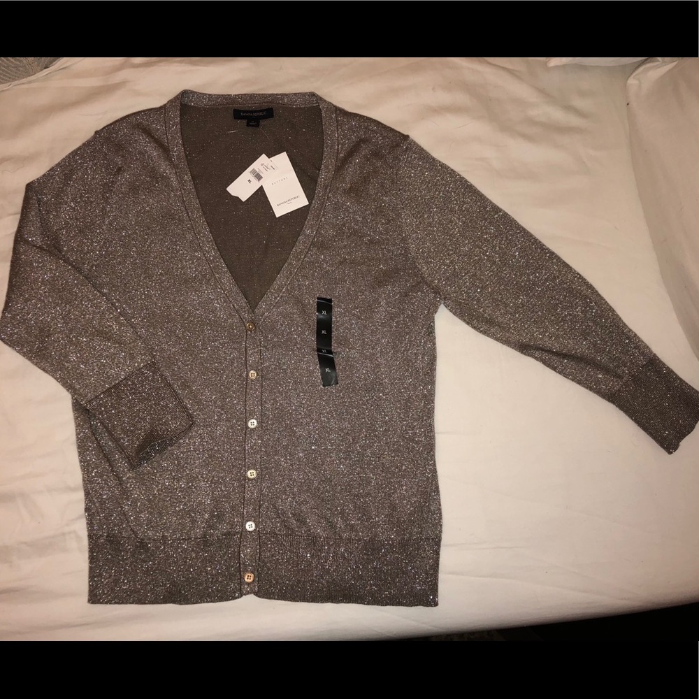 NWT Banana Republic Shimmer Cardigan